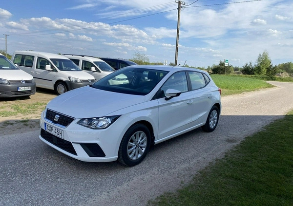 Seat Ibiza cena 56457 przebieg: 15610, rok produkcji 2019 z Rydułtowy małe 596